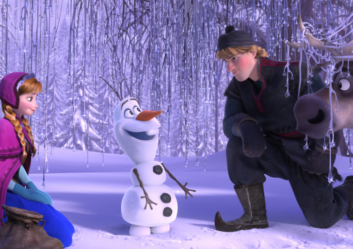 Frozen Anna_Olaf_Kristoff_Sven-728x513